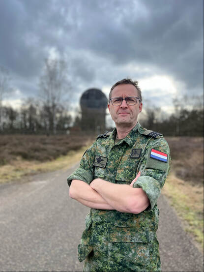 Portretfoto luitenant-kolonel Arjan de Graaff