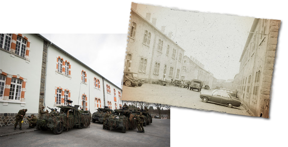 Bericht uit La Courtine, een reis door de tijd Defensiekrant