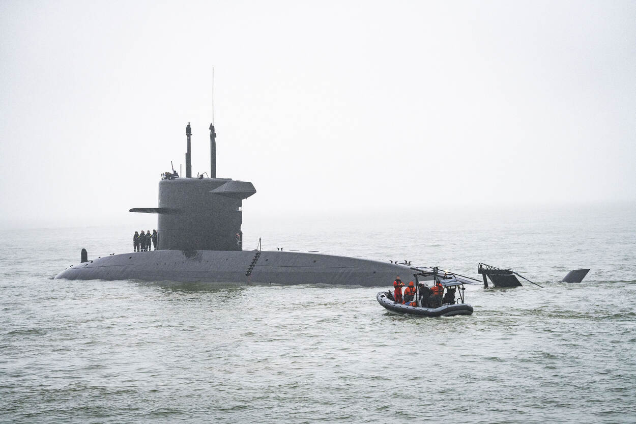 OptiArray op de onderzeeër
