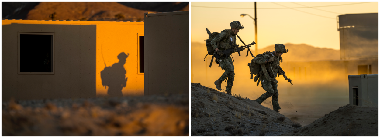 Mogelijkheden om in oefendorpen te trainen zijn bij Twentynine Palms enorm.