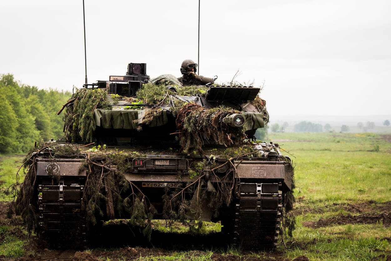 Een tank in Guz Altmark