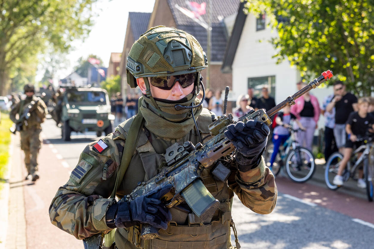 Poolse militair in Driel