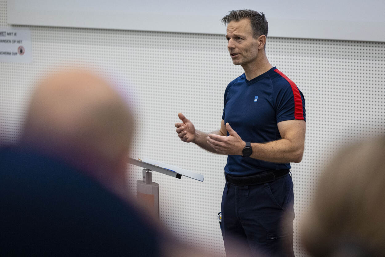 Eerste luitenant Mark, teamleider van Team IBT Opleidingen.