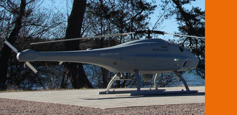 De SKELDAR op de grond.