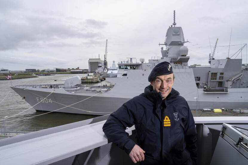 Kapitein-luitenant ter zee (TD) Maurice van Veldhoven.