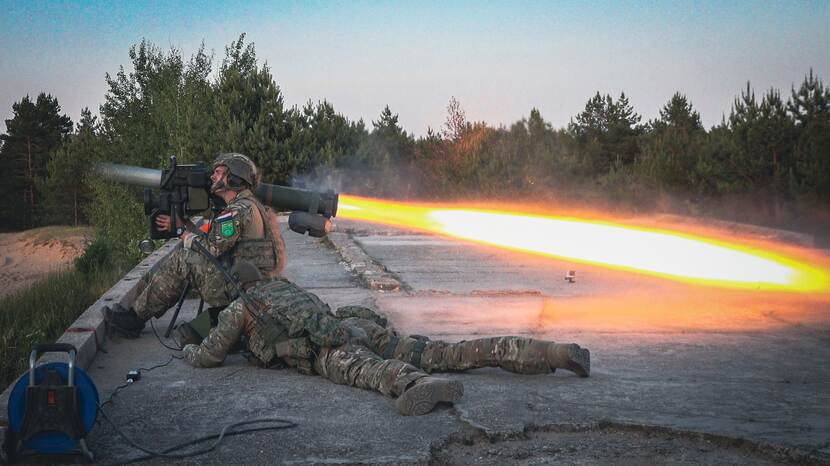 een foto van het AT-wapen dat Defensie nu nog gebruikt