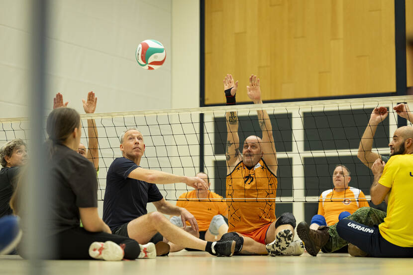 Deelnemers aan de IG2025 aan het trainen in Nederland.