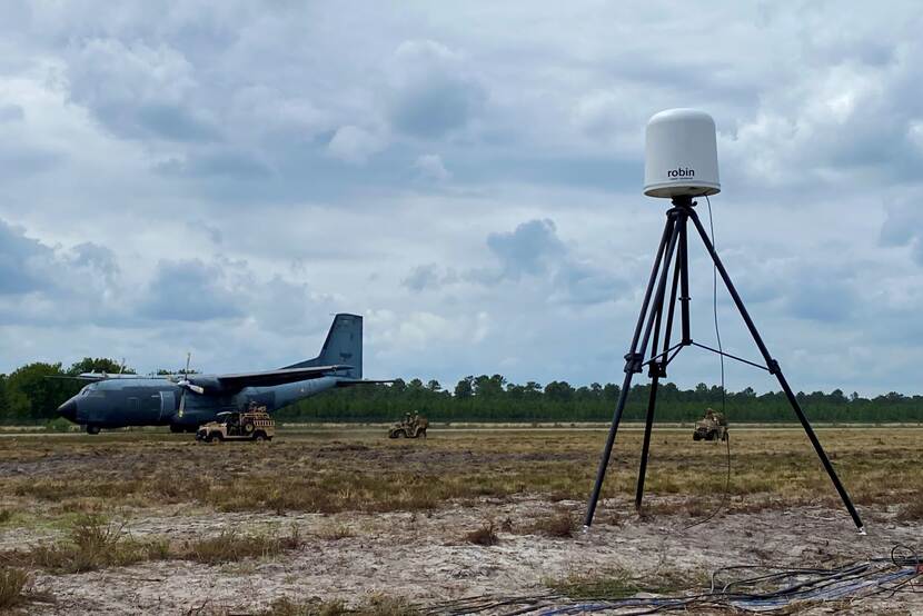 Een dronedetectiesysteem.