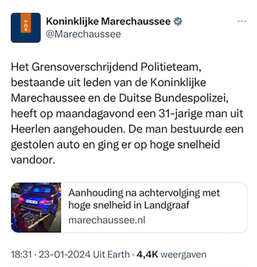 Afbeelding van een X-post.