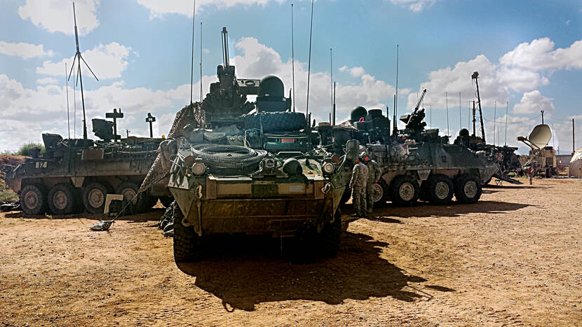 De krijgsmacht van Noord-Macedonië krijgt de beschikking over 54 Stryker-voertuigen.