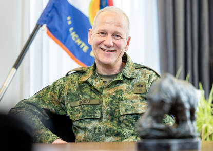 Brigadegeneraal Gert-Jan Kooij, commandant 13 Lichte Brigade
