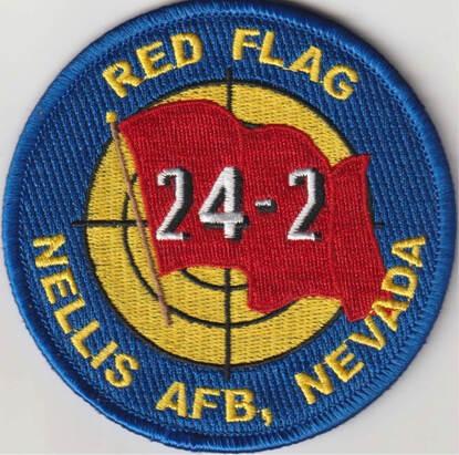 De badge van Red Flag 24-2.
