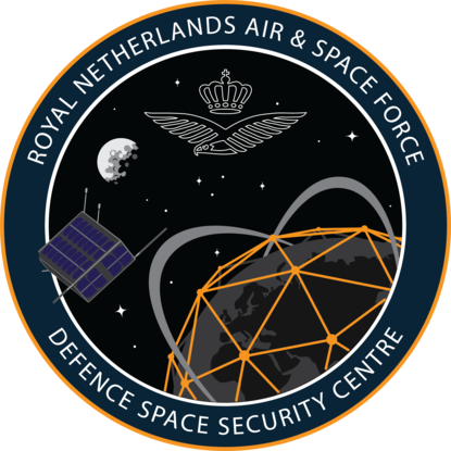 Badge Defence Space Security Centre.