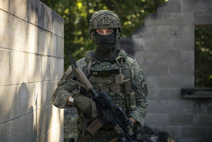 portretfoto van luitenant Marvin.