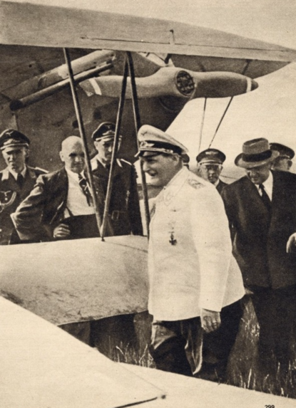 Hermann Göring op Schiphol