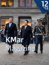 De koning en de Koreaanse President, tijdens het staatsbezoek.
